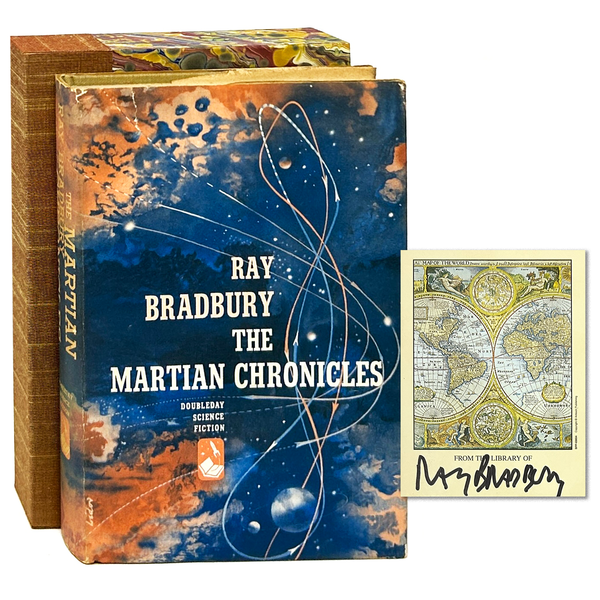 The Martian Chronicles, Ray Bradbury. First Edition w/ Signed Bookplate.