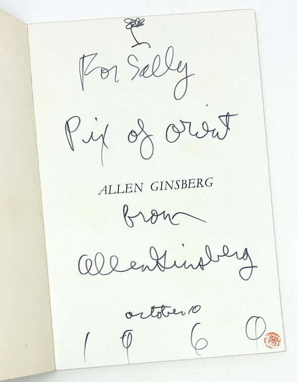 Ankor Wat, Allen Ginsberg. Signed & Inscribed First PB Edition.