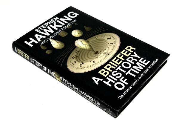 A Briefer History of Time, Stephen Hawking. First UK Edition, Signed w/ Thumbprint.
