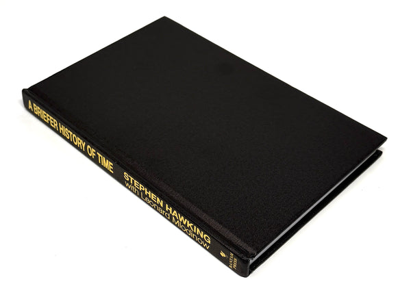 A Briefer History of Time, Stephen Hawking. First UK Edition, Signed w/ Thumbprint.