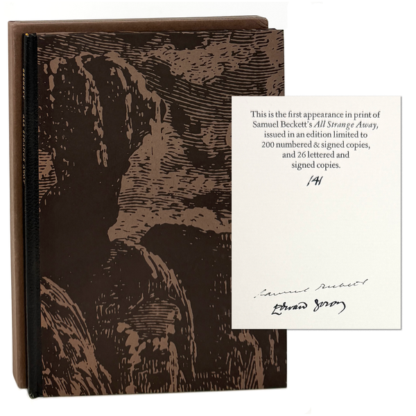 All Strange Away, Samuel Beckett. Illustrated by Edward Gorey. Signed Limited First Edition.