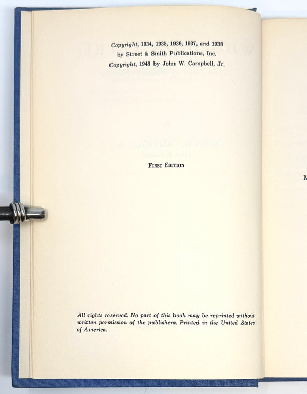 Who Goes There? John Campbell. Signed First Edition.