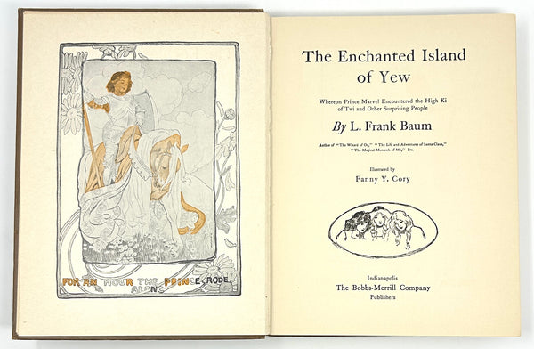 The Enchanted Isle of Yew, L. Frank Baum. Early Reprint, Circa 1920