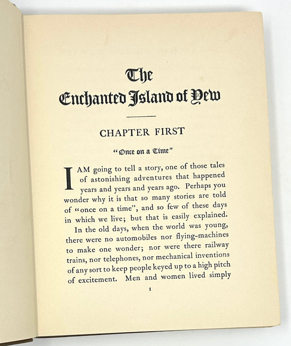 The Enchanted Isle of Yew, L. Frank Baum. Early Reprint, Circa 1920