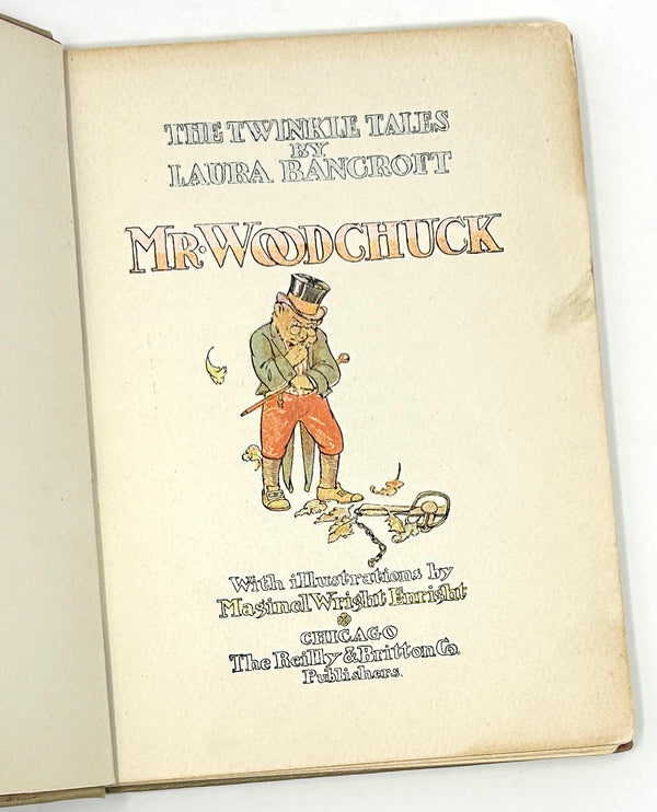 Mr. Woodchuck, Laura Bancroft [L. Frank Baum]. First Edition.