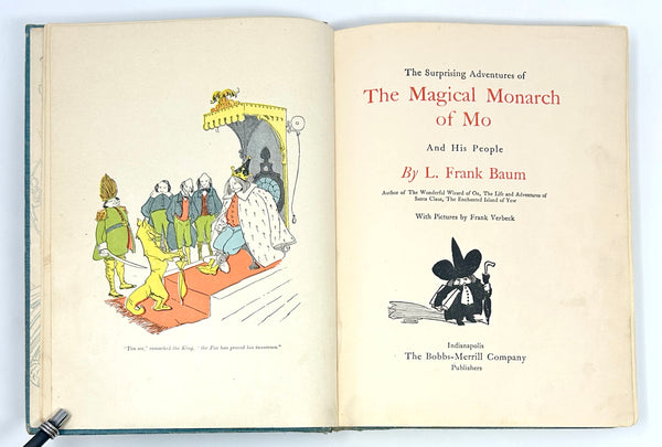 The Magical Monarch of Mo, L. Frank Baum. First Edition, First Printing.