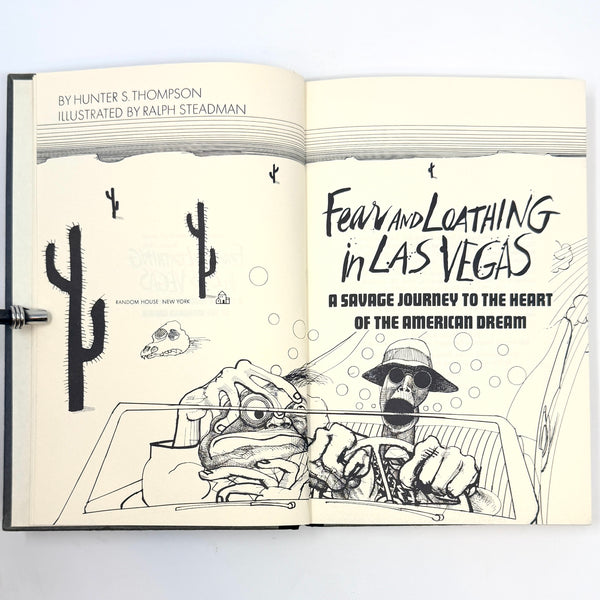 Fear and Loathing in Las Vegas, Hunter S. Thompson. First Edition.