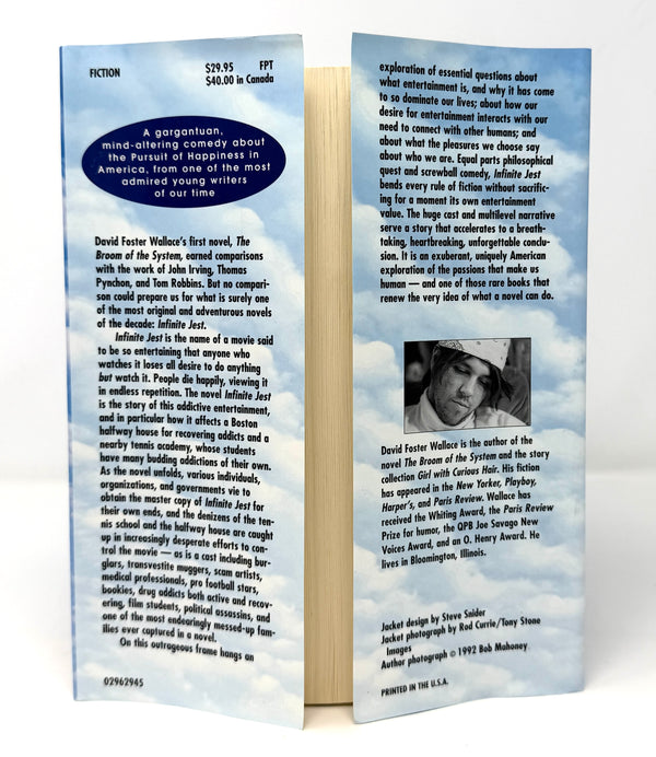 Infinite Jest, David Foster Wallace. Signed First Edition.