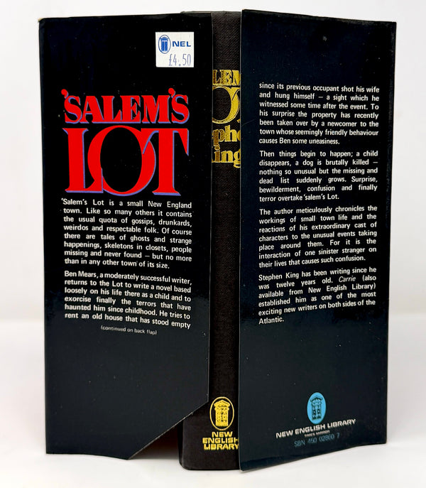 Salem's Lot, Stephen King. First UK Edition.