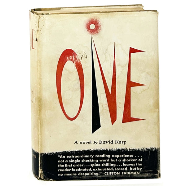 One, David Karp. First Edition.