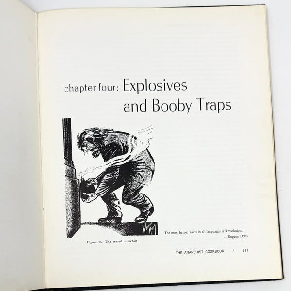 The Anarchist Cookbook, William Powell. Hardcover First Edition.