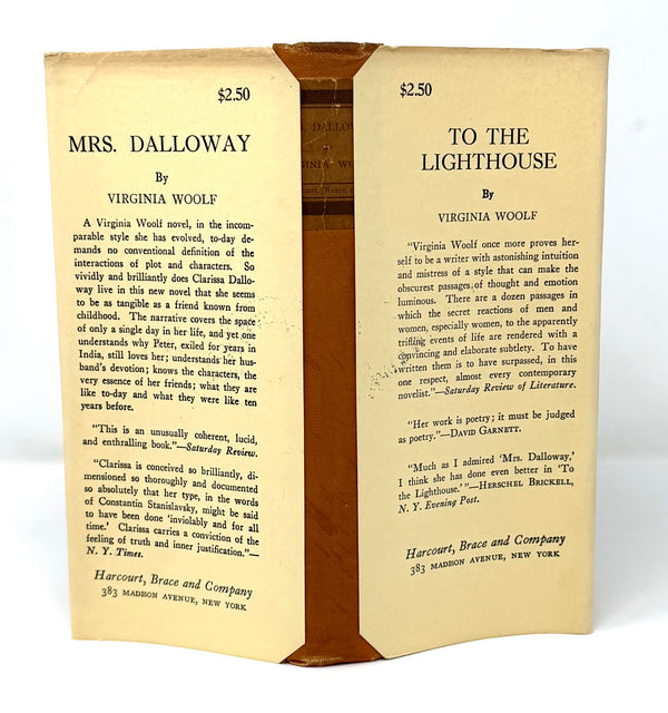 Mrs. Dalloway, Virginia Woolf. First American Edition.