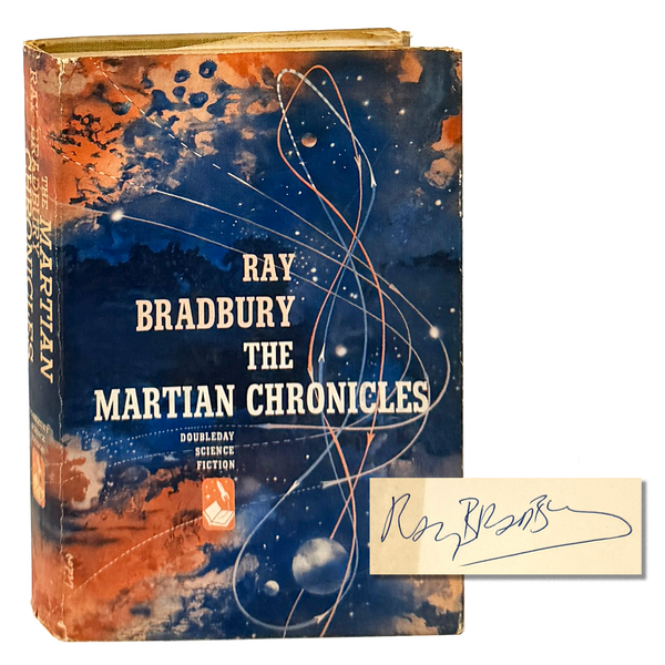 The Martian Chronicles, Ray Bradbury. Signed First Edition.