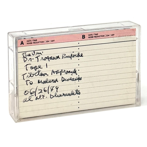 Allen Ginsberg's Tape Recording of a Dr. Trogawa Rinpoche Lecture.