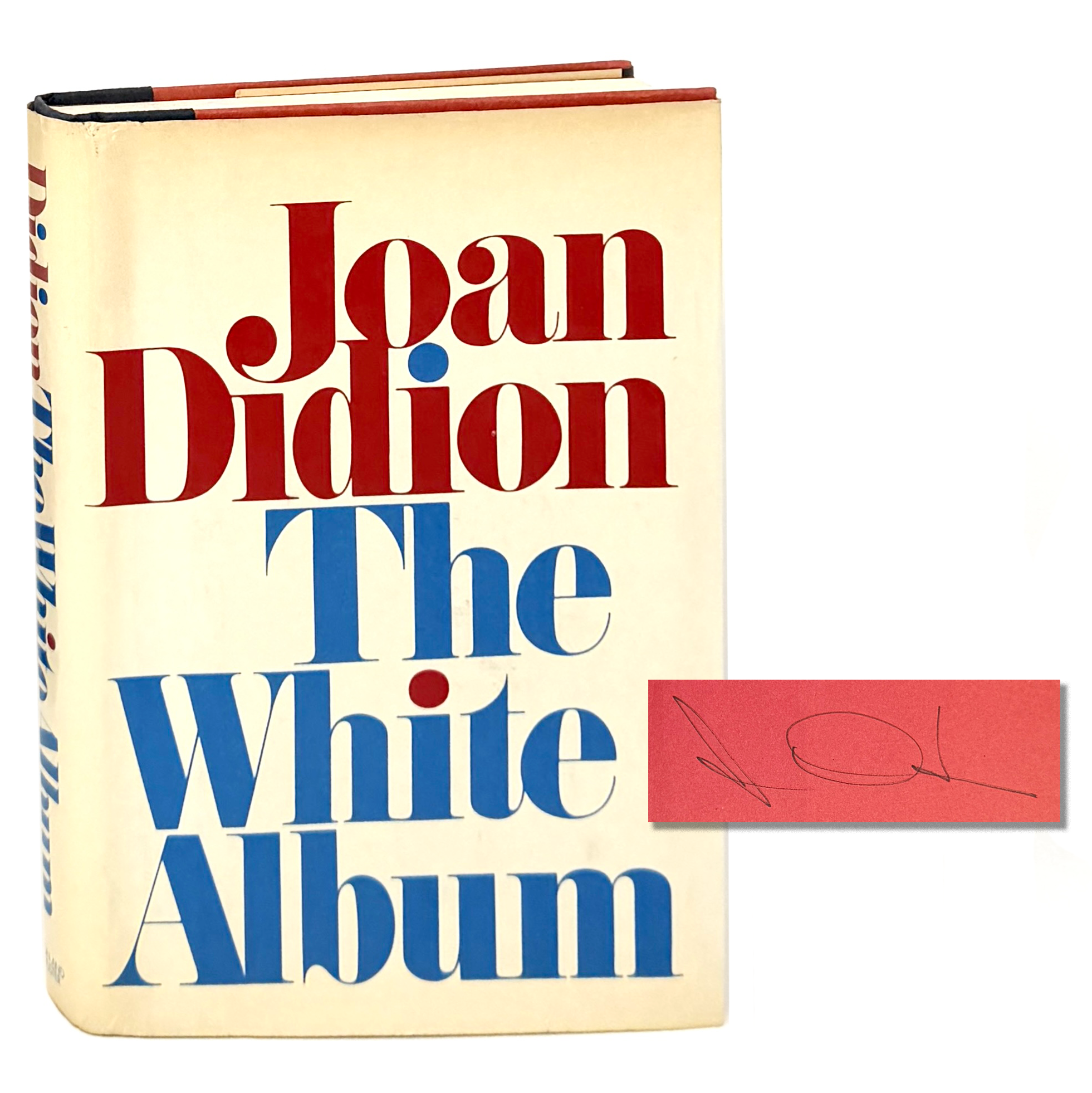 Kado jun WHITE ALBUM サイン入りCD The White Album, Joan Didion. Signed First Edition. – The Rare