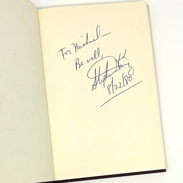 Carrie, Stephen King. Signed and Inscribed First Edition.