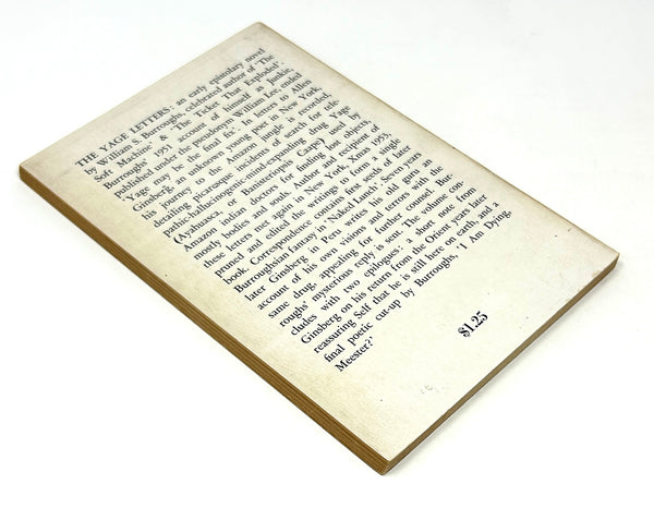 The Yage Letters, William S. Burroughs & Allen Ginsberg. First Edition.