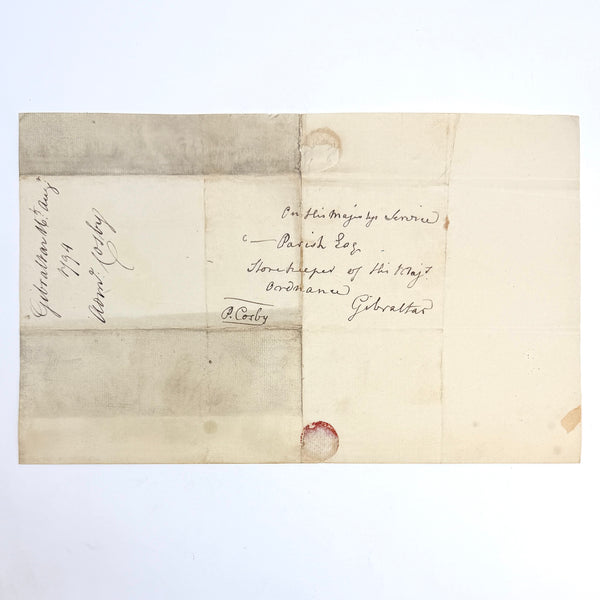 Admiral Phillips Cosby - Autograph Letter Signed Re: Captured Vessel - 1794