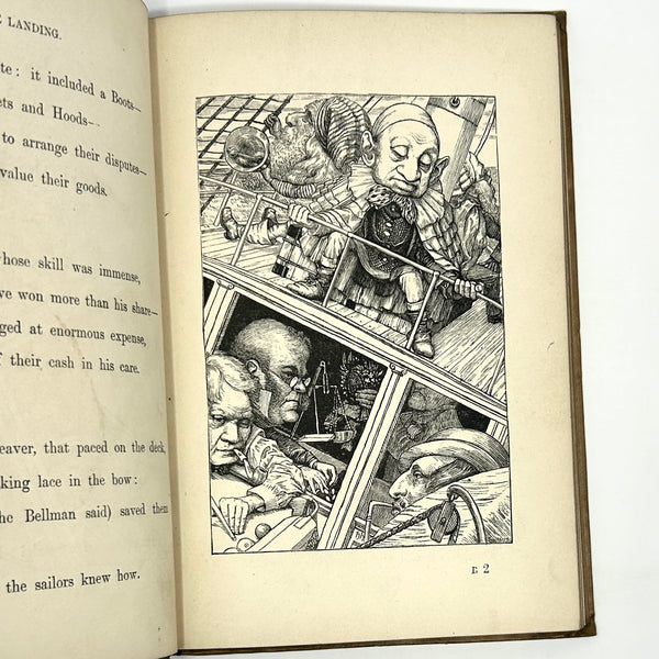 The Hunting of the Snark, Lewis Carroll. First Edition.