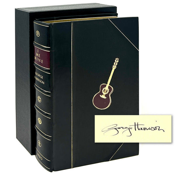 I, Me, Mine, George Harrison. Signed Limited First Edition.