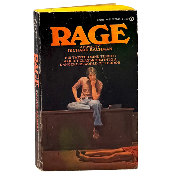 Rage, Richard Bachman (Stephen King). First Edition.