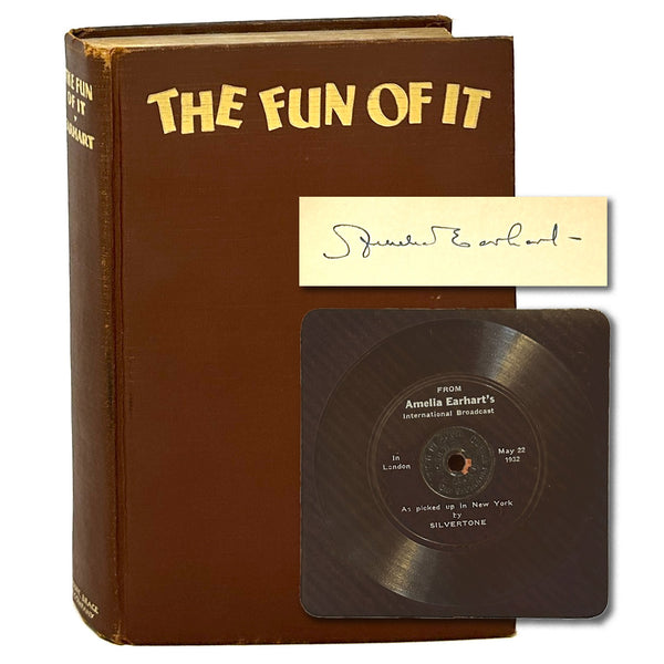 The Fun of It, Amelia Earhart. Signed First Edition, Fifth Printing.