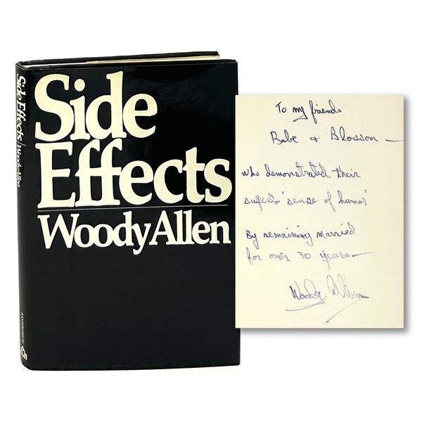 Side Effects, Woody Allen. Signed & Inscribed First Edition.