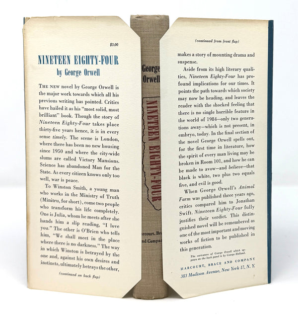 Nineteen Eighty-Four, George Orwell. First American Edition.