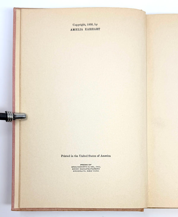 The Fun of It, Amelia Earhart. First Edition w/ Phonograph.