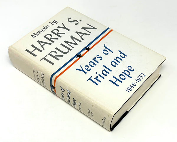 Memoirs by Harry S. Truman. Signed & Inscribed Two Volume Set.