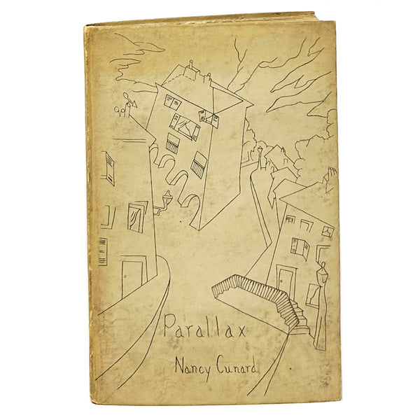 Parallax, Nancy Cunard. First Edition.