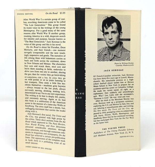 On the Road, Jack Kerouac. First Edition, Third Printing.