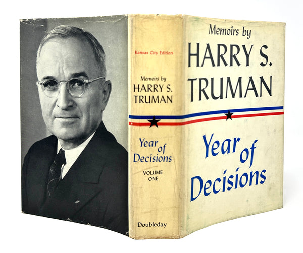 Year of Decisions, Harry S. Truman. Signed & Inscribed Limited Kansas City First Edition.