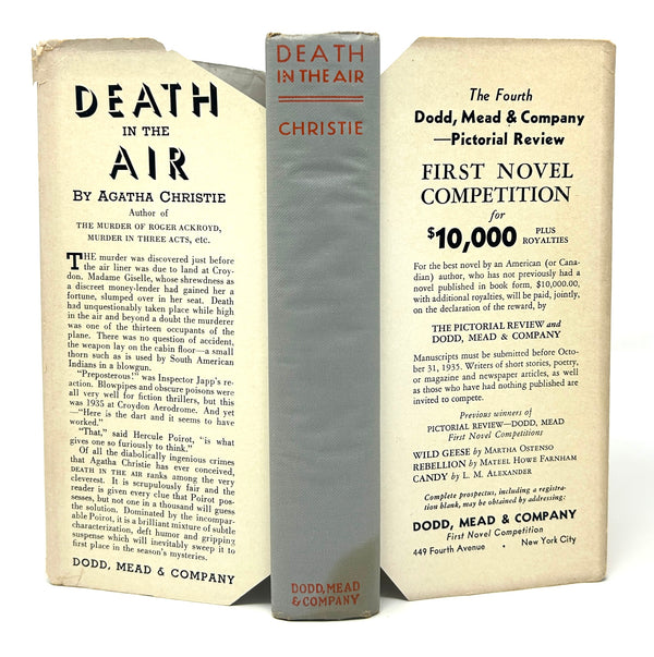 Death in the Air, Agatha Christie. First Edition.