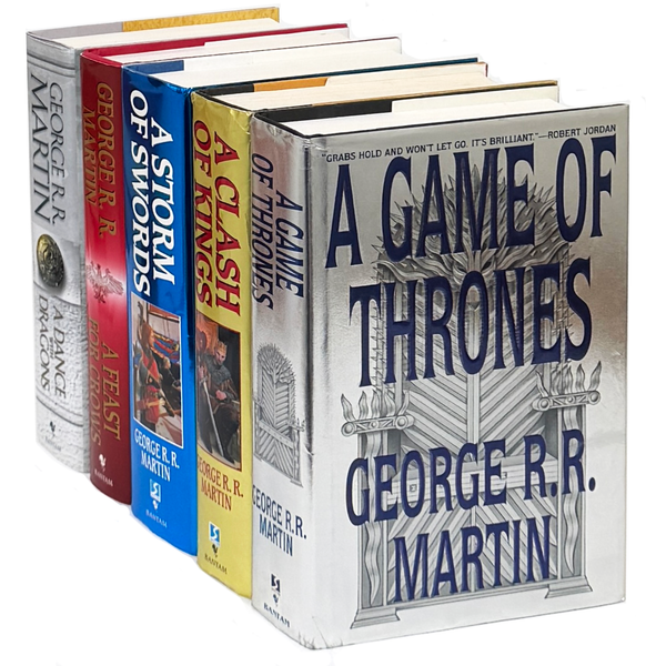 A Song of Ice and Fire (A Game of Thrones), George R.R. Martin. First Edition Set.