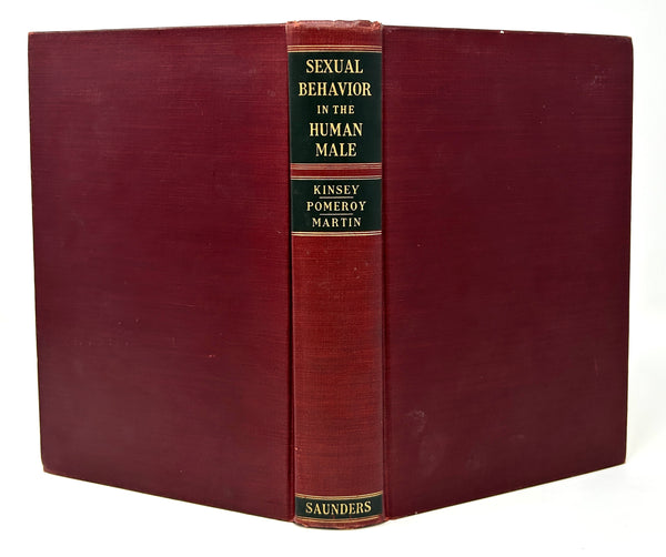 Sexual Behavior in the Human Male, Alfred Kinsey et al. First Edition.