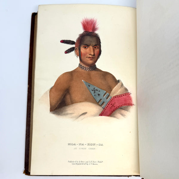 History of the Indian Tribes of North America, Thomas McKenney and James Hall. Fourth Octavo Edition.