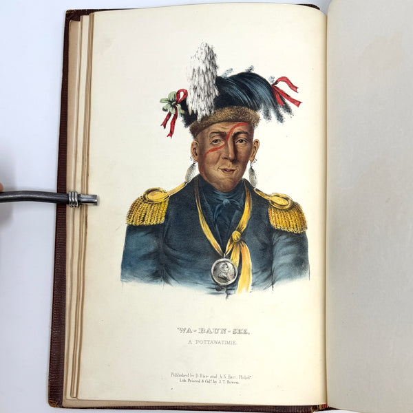 History of the Indian Tribes of North America, Thomas McKenney and James Hall. Fourth Octavo Edition.