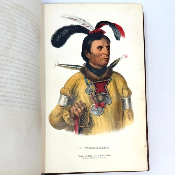 History of the Indian Tribes of North America, Thomas McKenney and James Hall. Fourth Octavo Edition.