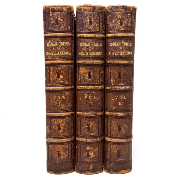 History of the Indian Tribes of North America, Thomas McKenney and James Hall. Fourth Octavo Edition.