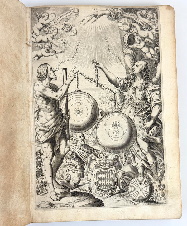 Almagestum Novum, Giovanni Battista Riccioli. First Edition.