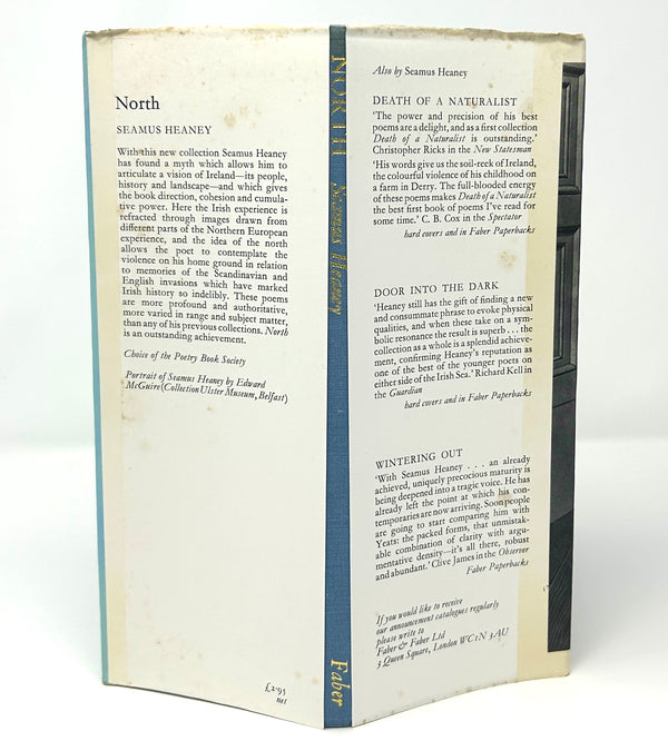 North, Seamus Heaney. First Edition.