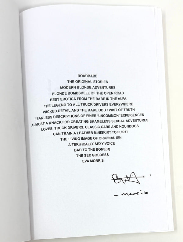 Hunter S. Thompson – Association Group to Eva Morris. Presentation Copies Inscribed During His Final Interview.