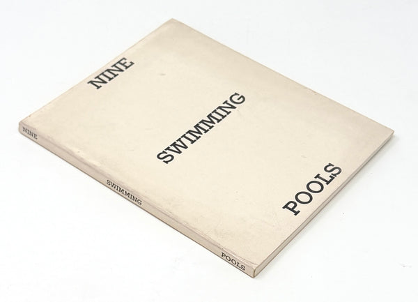Nine Swimming Pools and a Broken Glass, Edward Ruscha. Second Edition.