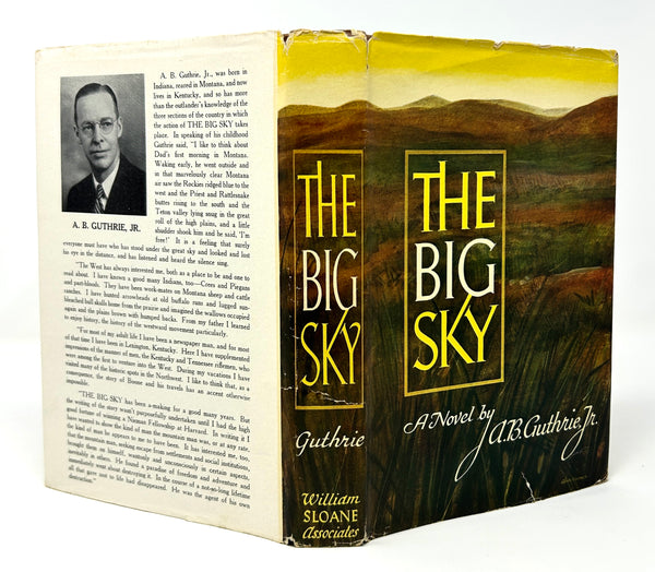 The Big Sky, A.B. Guthrie Jr. Signed Limited First Edition.