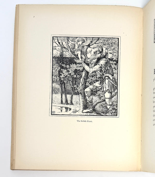 The Happy Prince And Other Tales, Oscar Wilde. Illustrated by Walter Crane and Jacomb Hood. Fifth Impression.