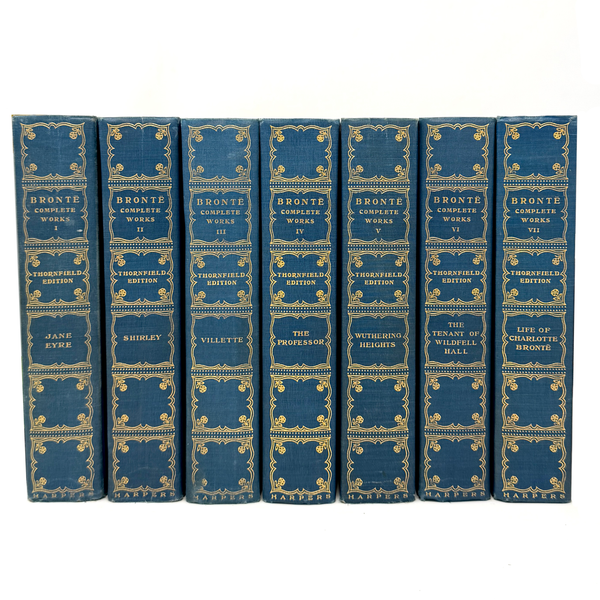 Life and Works of the Sisters Bronte ~ Thornfield Edition ~ Seven Volumes