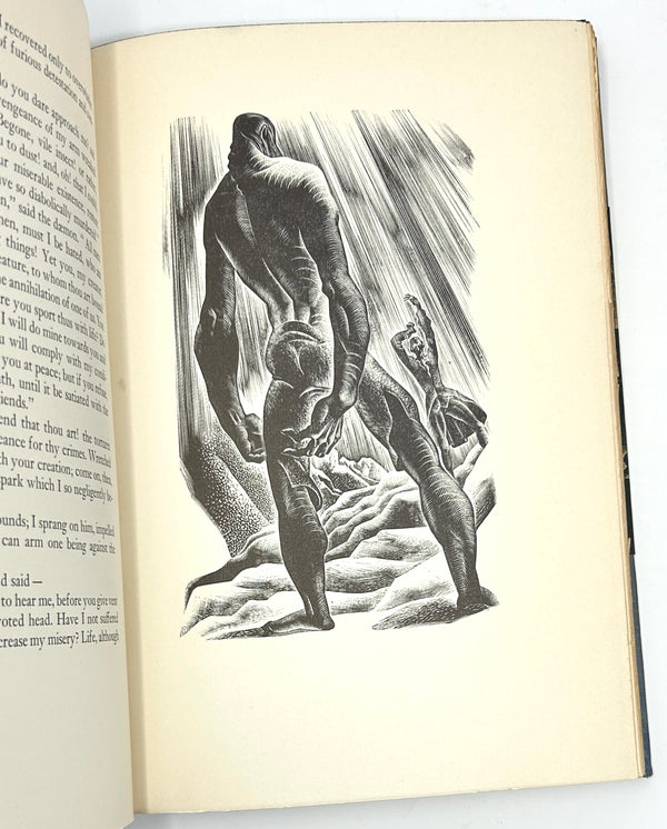 Frankenstein, Mary Shelley. Illustrated by Lynd Ward. First Edition Thus.