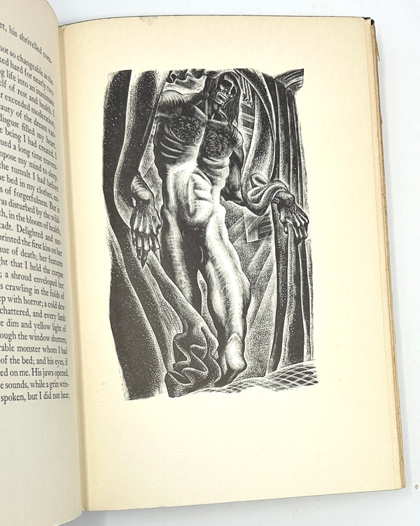 Frankenstein, Mary Shelley. Illustrated by Lynd Ward. First Edition Thus.