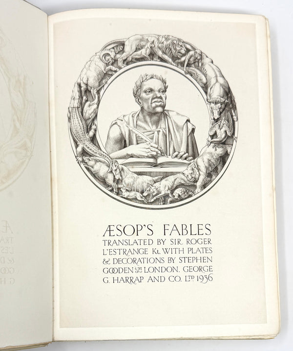 Aesop's Fables. Illustrated by Stephen Gooden. Signed Limited Edition.